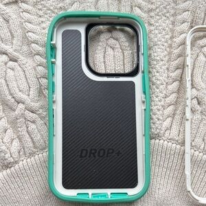 Protective blue Green and Black Phone Case
